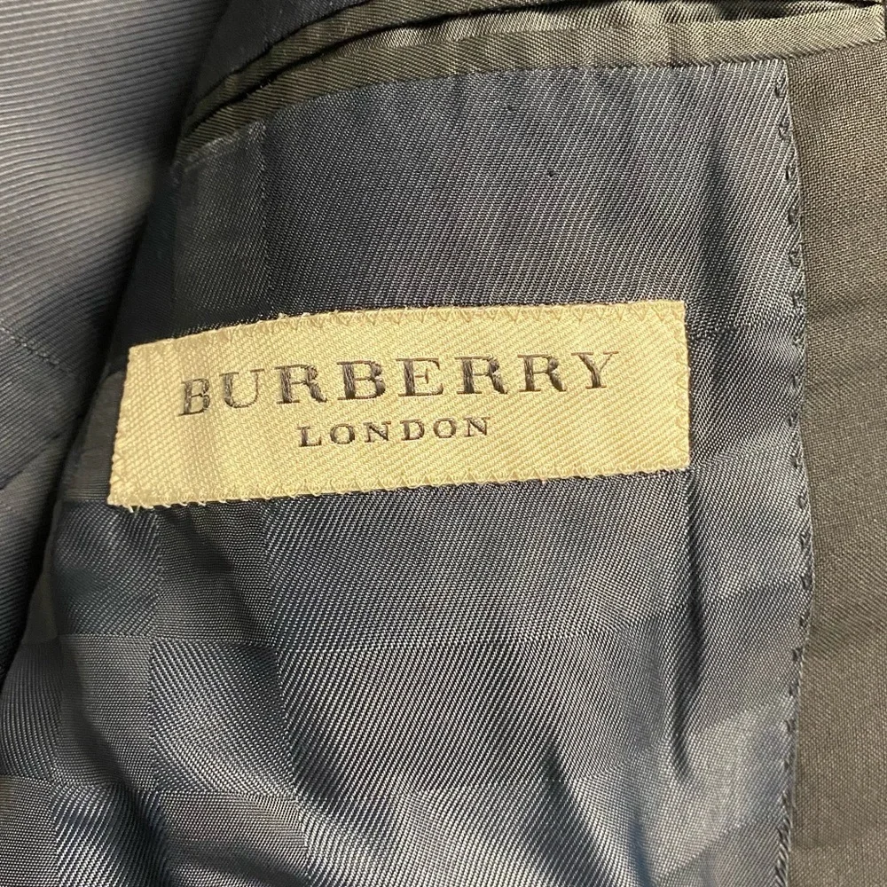 Burberry Men’s Blazer Suit Jacket Sports Coat Size 52R 100% Wool Luxury Designer